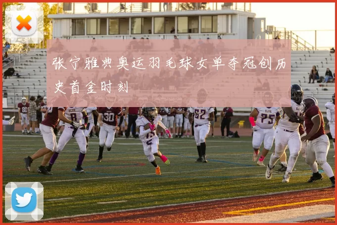 张宁雅典奥运羽毛球女单夺冠创历史首金时刻